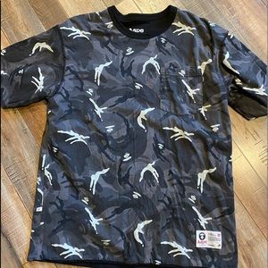 Men’s Bathing Ape reversible shirt